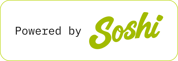 Powered by Soshi (Rectangle) - Light